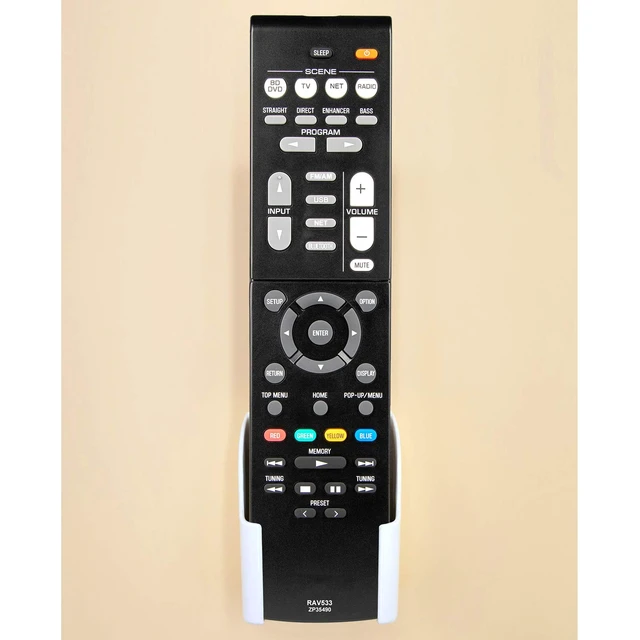 Alt view image 3 of 7 - Replacement for Yamaha Home Theater Audio Receiver Remote Control RXV581BL RX-V581BL RXV583 RX-V583 RXV583BL RX-V583BL TSR5790BL TSR-5790BL TSR5810 TSR-5810