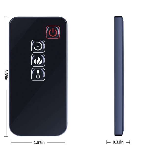 Alt view image 4 of 4 - New Replacement JY-3B Remote Control for Pleasant Hearth Fireplace Stove Heater EF33510AS-15 18-751-93-Y 18-927-175-Y 18-751-204-Y 239-118-165-Y 25-900-003