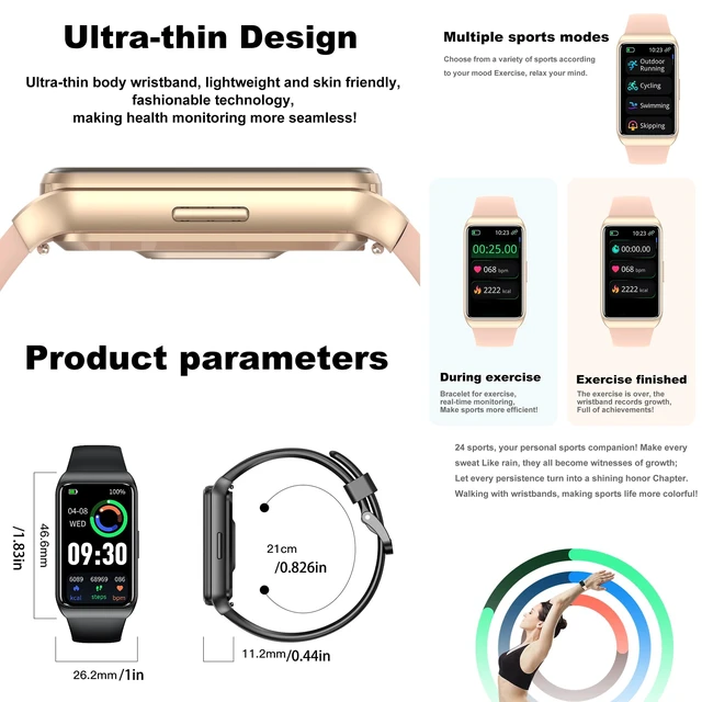 Alt view image 4 of 7 - 1.47" AMOLED Smart Watch for Women, Mens Smartwatches,Fitness Tracker Smartwatch for Android iPhones, Digital Watches Step Counter, 2 Straps (Black)