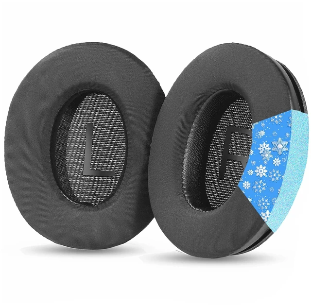 Main image of Cooling Gel Earpads Compatible with Srhythm NC25 NC35 Noise Cancelling Headphones Replacement Ear Pads Cushions High-Density Foam Black