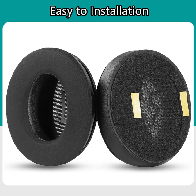 Alt view image 5 of 6 - Cooling Gel Earpads Compatible with Srhythm NC25 NC35 Noise Cancelling Headphones Replacement Ear Pads Cushions High-Density Foam Black