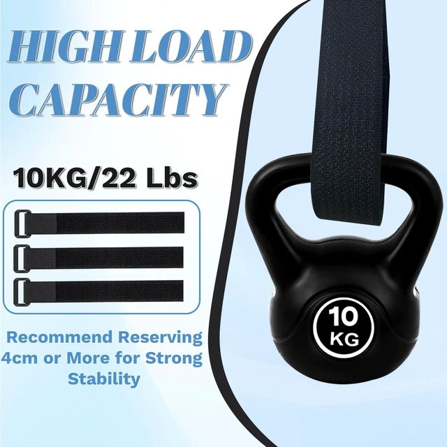 Alt view image 7 of 7 - Adjustable Cable Straps with 48 Buckles 1" x 32Ft - Reusable Hook & Loop Nylon Ties, Free Cut to Length, Perfect for Home/Office/Workshop Wire Management, Cord Organization & Secure Storage