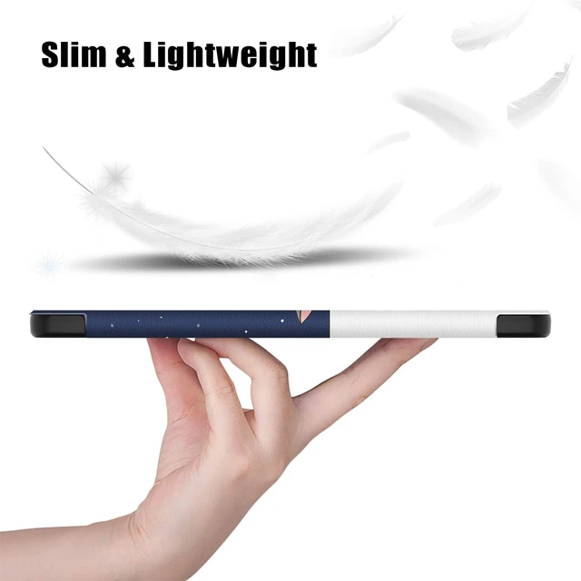 Alt view image 6 of 7 - Case for Xiaomi Redmi Pad 2 11 Inch 2025, Lazy Cat Folding Folio, Ultra-Thin PU Leather, Stand Case Cover, Auto Wake/Sleep