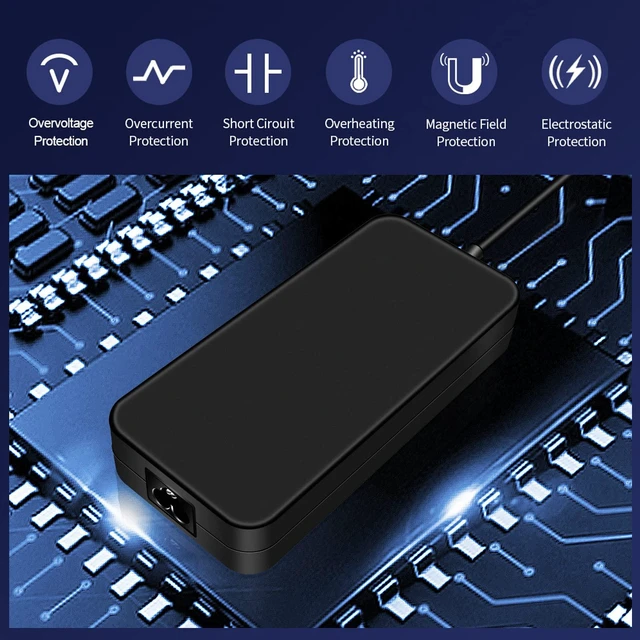 Alt view image 7 of 7 - 150W Tuf Gaming Laptop Charger for Asus Tuf A15 A17 F15 F17 Series, Zenbook Pro 14 Duo, Rog Strix G531/G731 Series Laptop ADP-150CH B