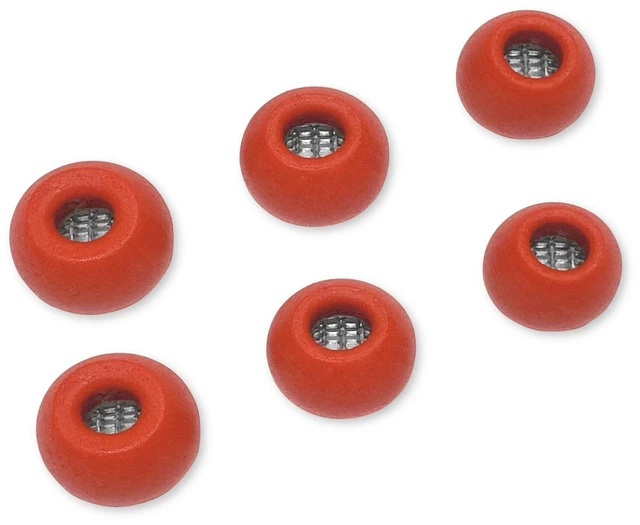 Main image of Memory Foam Ear Tips for Apple Airpods Pro 3 (3rd Gen 2025) Headphones -Multiple Colors (Red)