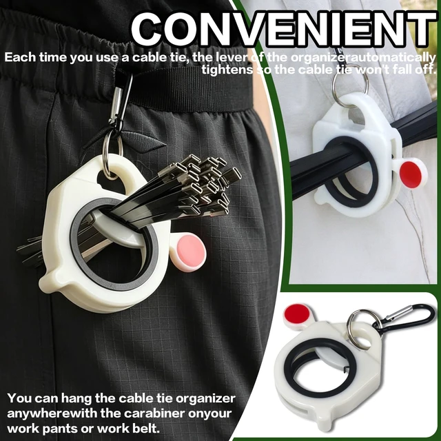 Alt view image 7 of 7 - Stainless Steel Cable Tie Gun Kit Uv Resistant Black Metal Zip Ties Fastening And Cutting Tie Special Tool,For Chain Link Fence Parts, Wire Fence Rolls,Exhaust Wrap, Poultry Fence