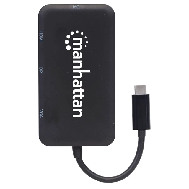 Alt view image 2 of 5 - USB-C 4-in-1 Audio/Video Converter (152600)