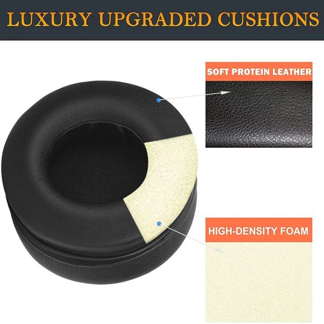 Alt view image 3 of 7 - Ear Pads Cushions Replacement, Earpads for Razer Kraken 1st Gen, Kraken 2014 Pro V1, Kraken 7.1 V1, Kraken 2014 USB, Kraken Forged Headset
