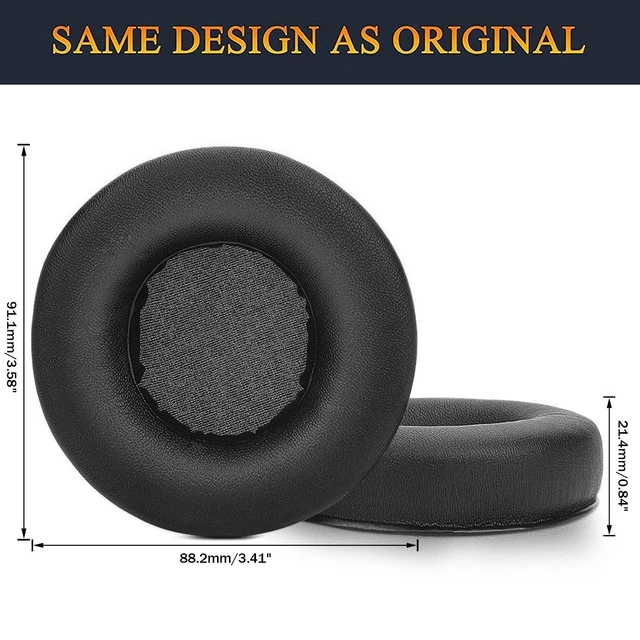 Alt view image 5 of 7 - Ear Pads Cushions Replacement, Earpads for Razer Kraken 1st Gen, Kraken 2014 Pro V1, Kraken 7.1 V1, Kraken 2014 USB, Kraken Forged Headset