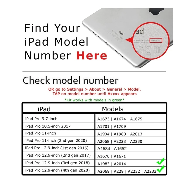 Alt view image 3 of 7 - A2043 Battery for Apple iPad Pro 12.9" 3rd / 4th Generation A1895 A1983 A1876 A2069 A2232 A2233 A2229 A2014