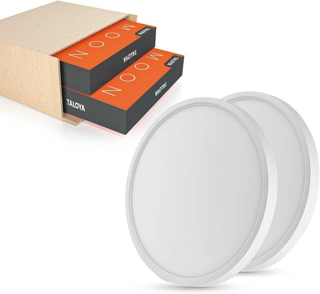 Main image of TALOYA 2 Pack 12 Inch LED Flush Mount Ceiling Light Fixture,20W 5CCT