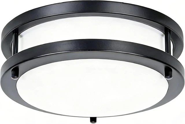 Main image of 40W LED Flush Mount Ceiling Light Fixture, 400W Equivalent, 5000K Daylight