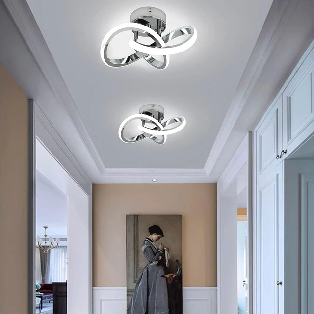 Alt view image 3 of 7 - EIDISUNY Modern LED Ceiling Light, Hallway Ceiling Light Fixture