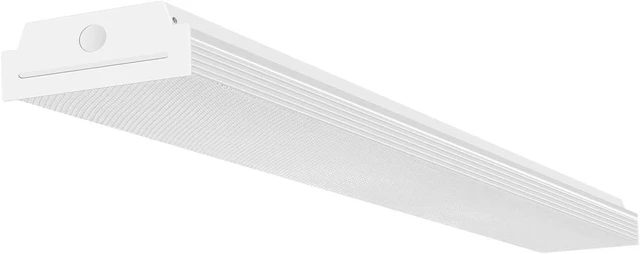 Main image of FAITHSAIL 4FT LED Wraparound 40W 4 Foot LED Shop Lights for Garage, 4400lm 4000K Neutral White, Wrap Light, 48 Inch Light Fixtures Flush Mount Office Ceiling Lighting, Fluorescent Tube Replacement