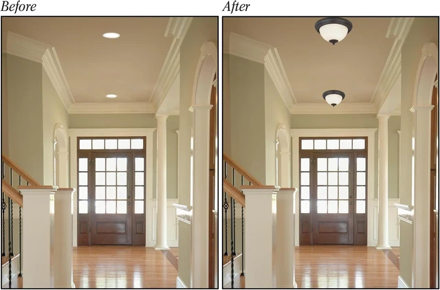 Alt view image 2 of 7 - Westinghouse 0101100 Recessed Light Converter, White