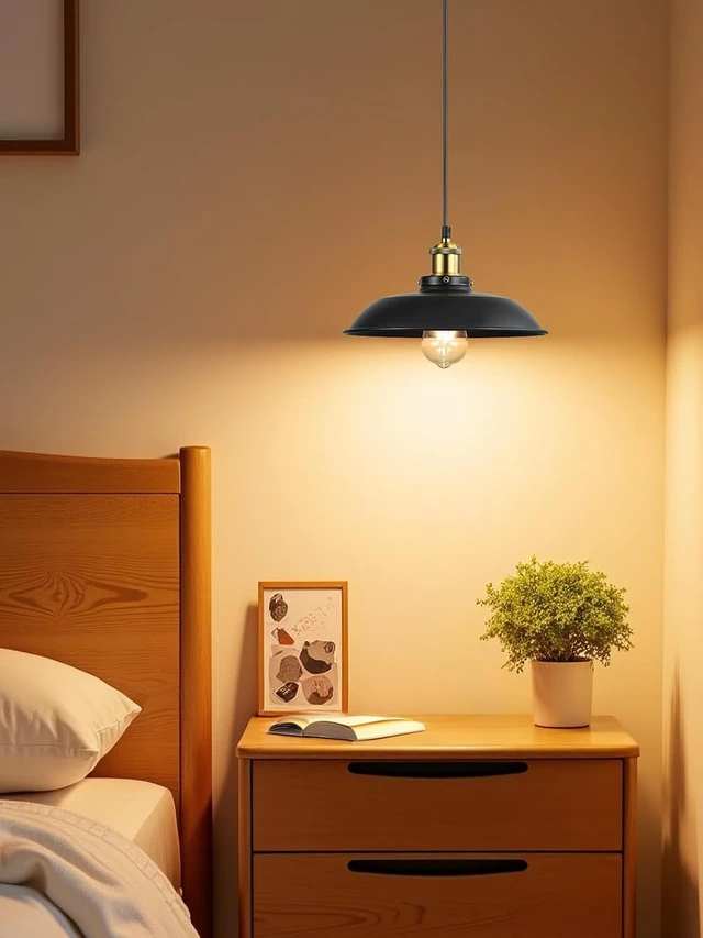 Alt view image 4 of 7 - 3 Pack Black Farmhouse Pendant Ceiling Light
