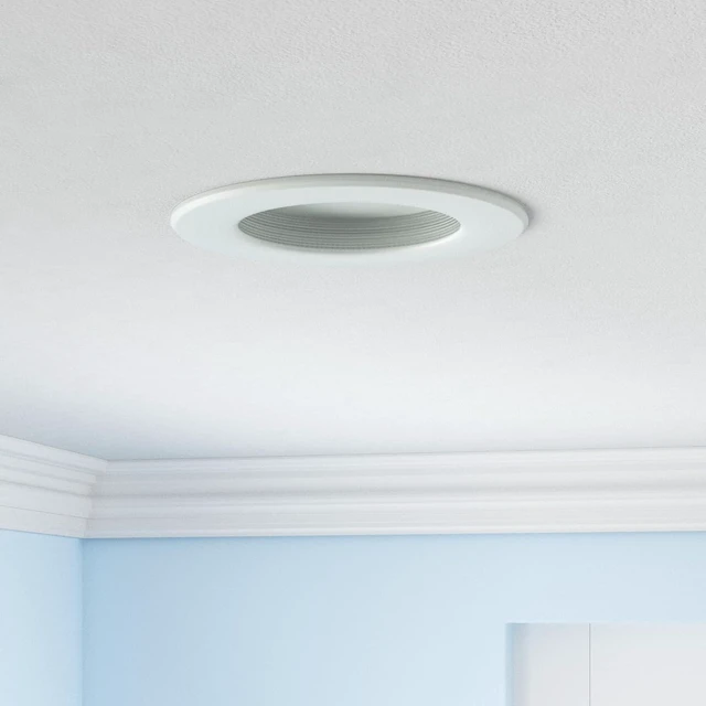 Alt view image 2 of 7 - Sunco 5/6 in. LED Baffle Retrofit Downlight, 13W, Dimmable