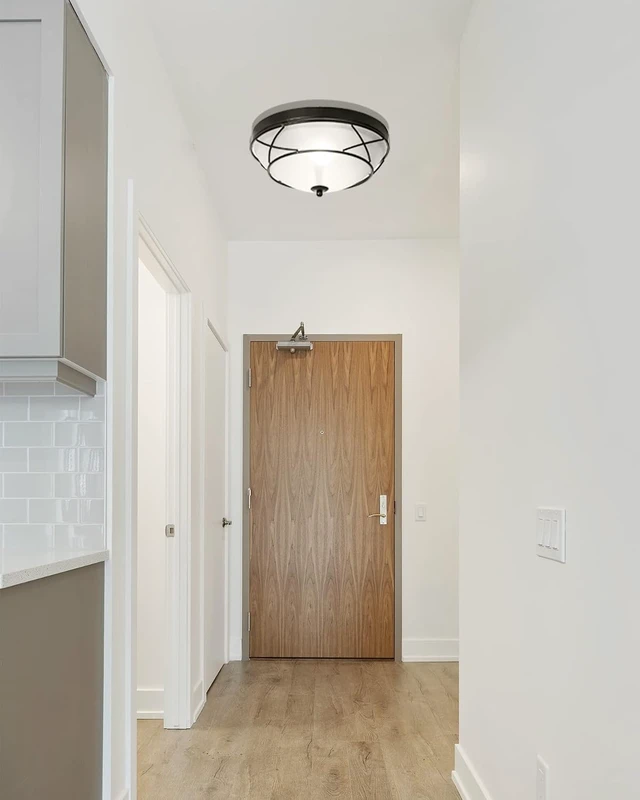 Alt view image 5 of 7 - 12" Black Classic Dome Ceiling Light Flush Mount, 2-Light Bronze Lighting Fixtures, Frosted Glass Farmhouse Ceiling Lamp for Living Room Kitchen Bedroom Hallway Entryway Staircase