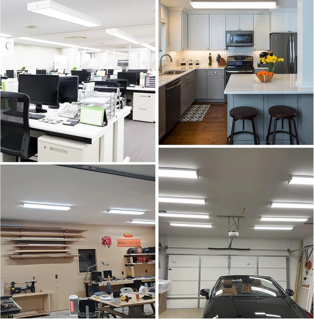 Alt view image 7 of 7 - hykolity 4FT LED Wraparound Light with 3 Wattages / 3CCT 55-75W 3000-5000K