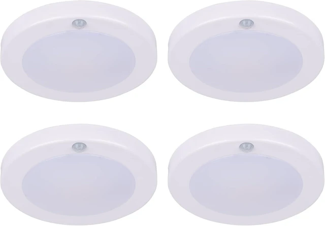 Main image of LIT-PaTH Motion Sensor Ceiling Light, Rust-Proof, Hardwired, 6.2 Inch