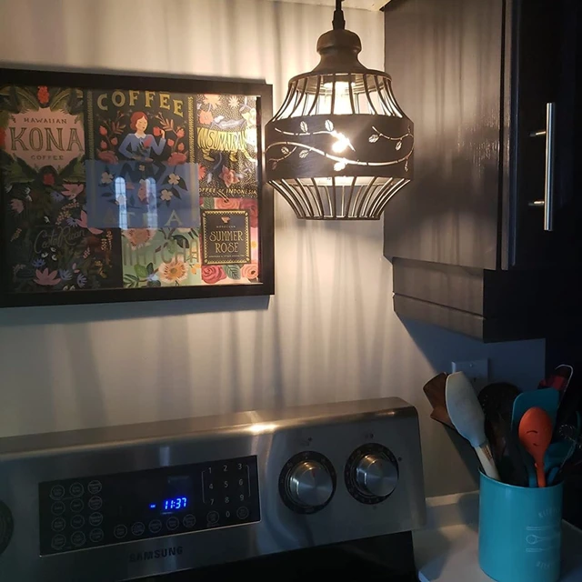 Alt view image 4 of 7 - YLONG-ZS Hanging Lamp Plug in Hanging Lights for Bedroom Dimmable