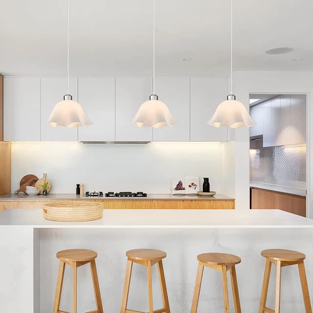 Alt view image 5 of 7 - OmiSun Plug in Pendant Light, 2 Pack Hanging Lights with Plug in Cord, Hanging Lamp with15Ft Cord, On/Off Switch, Frosted Plastic White Shade, Plug in Hanging Ceiling Lights for Bedroom, Living Room