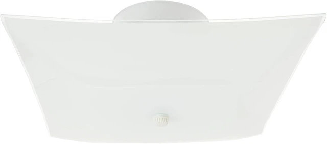 Main image of Nuvo SF77/824, 2-Light Flush Mount, White, Ceiling Fixture, Indoor Lighting