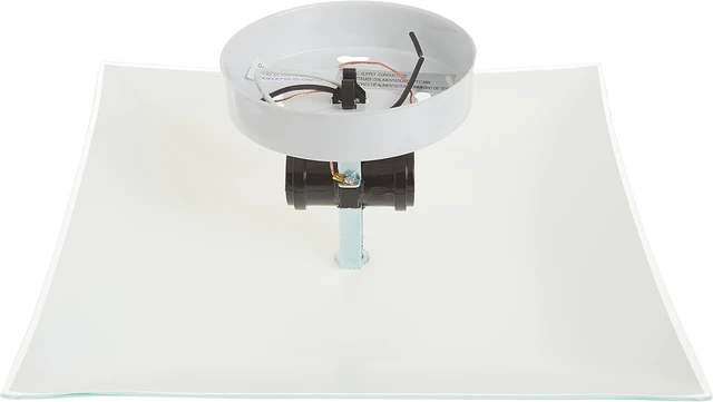 Alt view image 4 of 6 - Nuvo SF77/824, 2-Light Flush Mount, White, Ceiling Fixture, Indoor Lighting