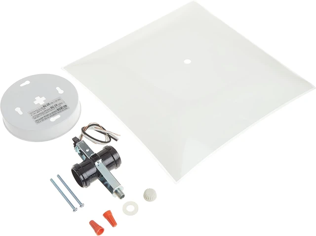 Alt view image 5 of 6 - Nuvo SF77/824, 2-Light Flush Mount, White, Ceiling Fixture, Indoor Lighting