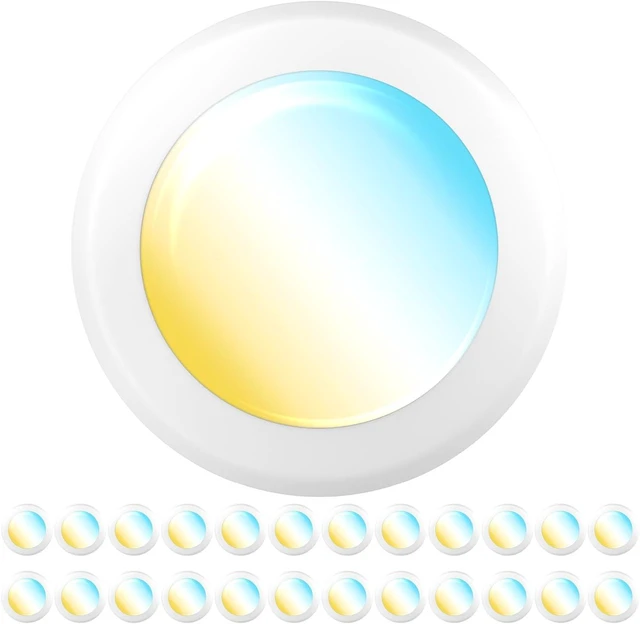 Main image of Sunco 24 Pack 6 Inch Flush Mount LED Disk Lights, 5CCT, 15W=75W, Dimmable