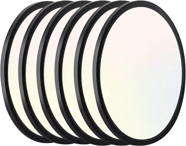 Main image of Hlite 9 Inch LED Flush Mount Ceiling Light,1800LM,6 Pack,3CCT