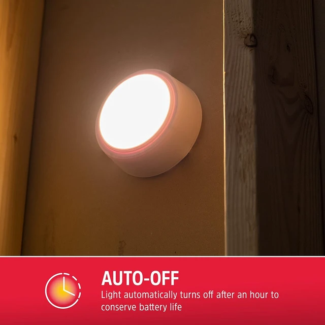 Alt view image 4 of 7 - Energizer Battery Powered Ceiling Light with Wireless Wall Switch