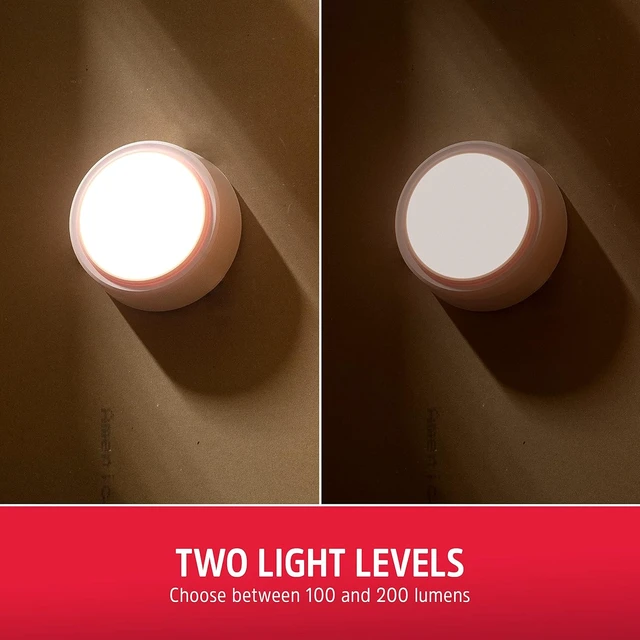 Alt view image 5 of 7 - Energizer Battery Powered Ceiling Light with Wireless Wall Switch