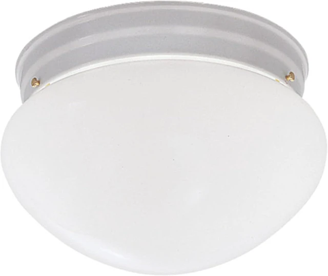 Main image of DESIGNERS FOUNTAIN 9-Inch 2-Light Flush Mount Ceiling Light, White
