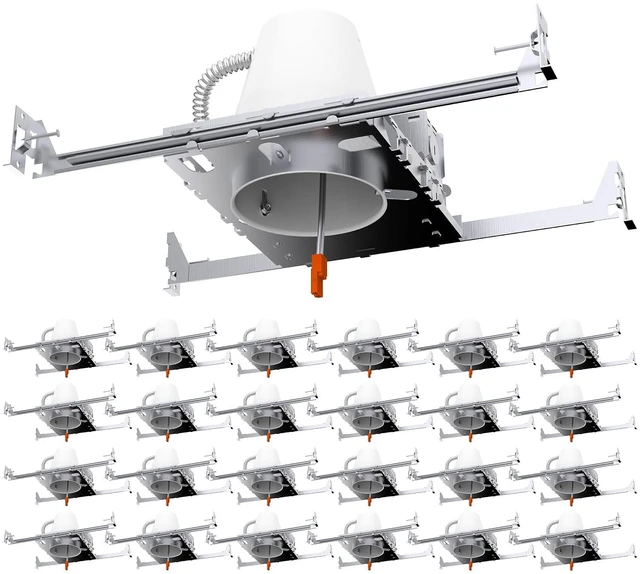 Main image of Sunco 24 Pack 4 Inch Recessed Lighting Housing, New Construction Can