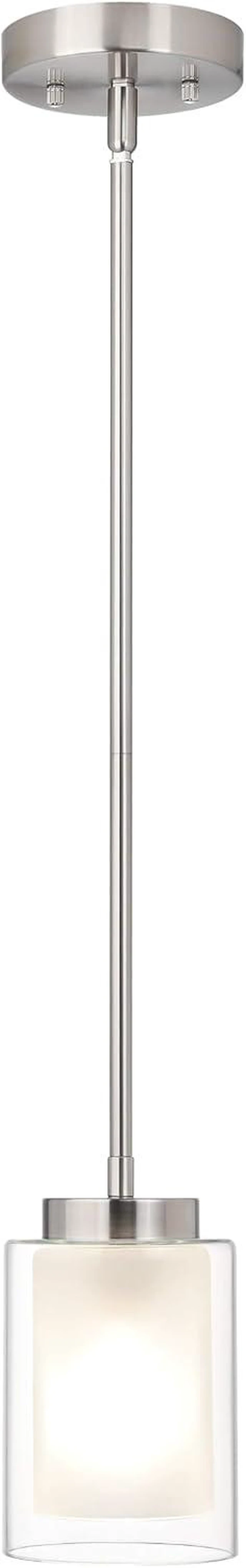 Main image of XiNBEi Lighting Modern Pendant Lighting for Kitchen Island Brushed Nickel