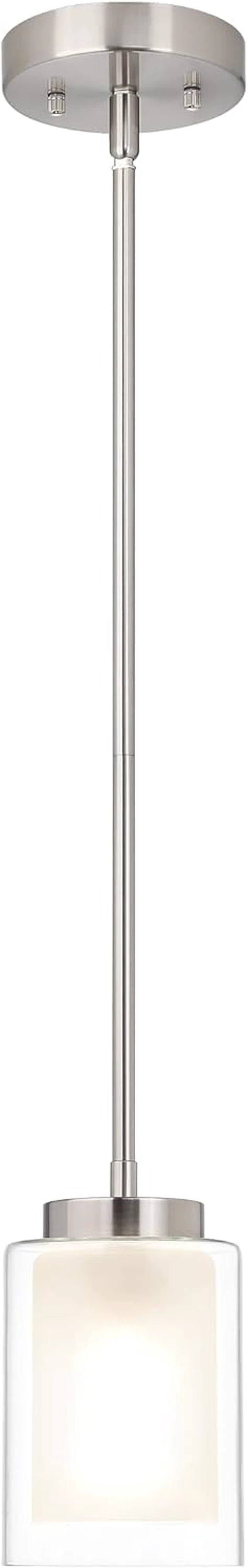 Alt view image 5 of 7 - XiNBEi Lighting Modern Pendant Lighting for Kitchen Island Brushed Nickel