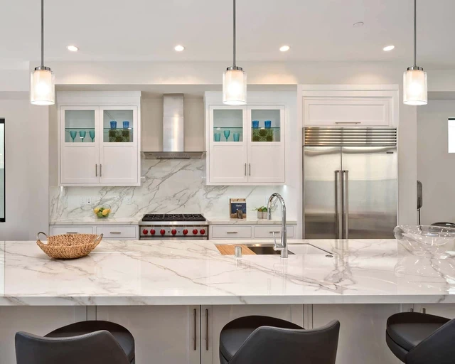 Alt view image 6 of 7 - XiNBEi Lighting Modern Pendant Lighting for Kitchen Island Brushed Nickel
