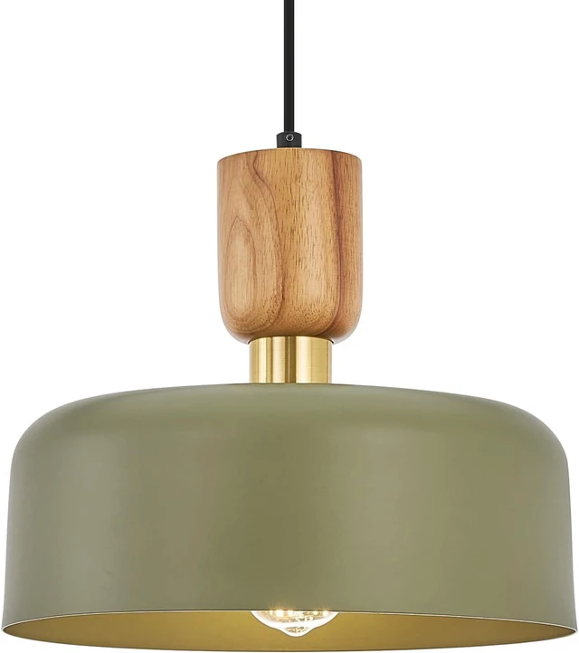 Main image of TeHenoo Contemporary Pendant Lighting, 12 inch, Green