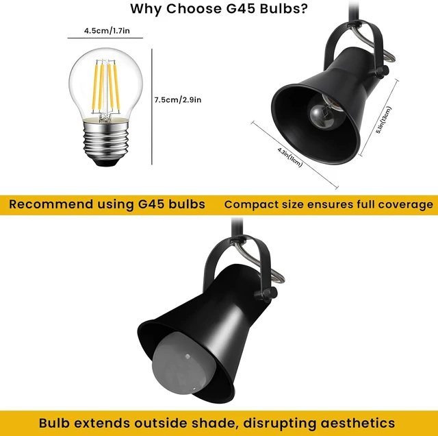 Alt view image 6 of 7 - KEESFU 3-Light Track Lighting Kit,Black Semi Flush Mount Ceiling Light with 3 Rotatable Light Heads,Industrial Accent Lighting for Livingroom,Bathroom,Hallway,Art Wall,Bathroom,Kitchen.(3-Light)