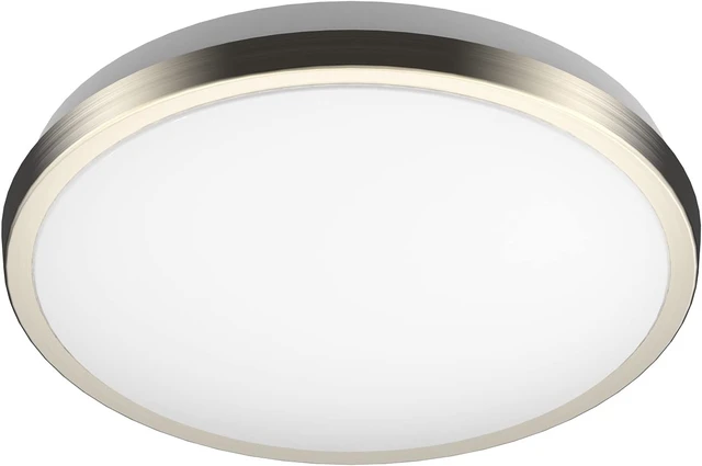 Alt view image 6 of 7 - DYMOND LED Ceiling Light Flush Mount 10 Inches Ceiling Light Fixture Dimmable for Bathroom, Kitchen, Laundry Room (4000K Natural Daylight, 10 inches)