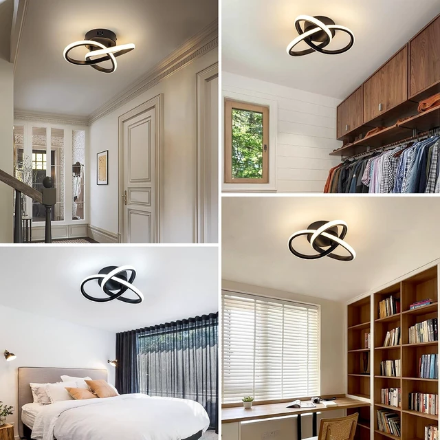 Alt view image 5 of 7 - 10 Modern Ceiling Light, 24W LED Ceiling Light with Remote Control