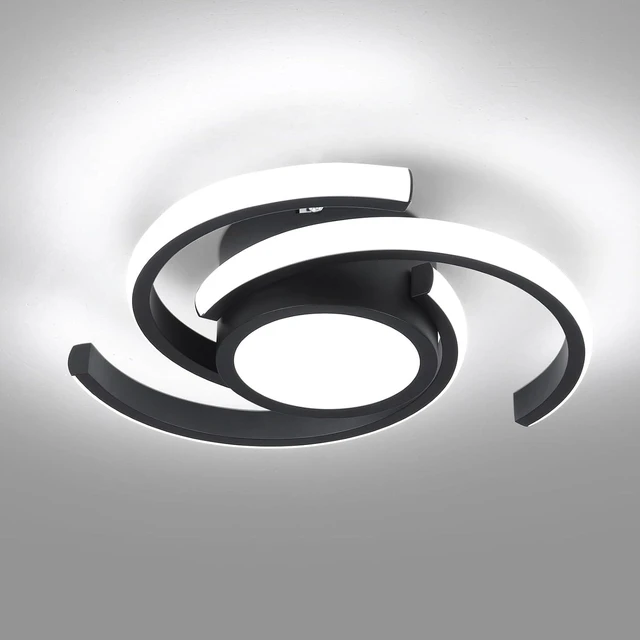 Main image of ADISUN Modern LED Ceiling Light,6000K Semi Flush Mount Ceiling Light Fixture,Small Ceiling Lamp for Living Room Bedroom Corridor Aisle Hallway (D11 in*H2.9 in; 33W; No Remote)