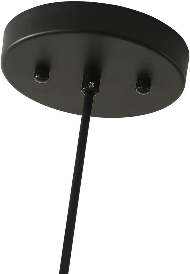 Alt view image 5 of 7 - Aiwen 20" Drum Pendant Light Fixtures, 2-Tier Farmhouse Pendant Lighting