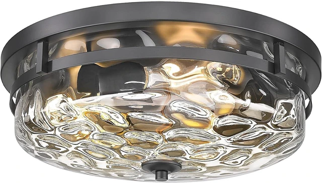 Main image of Casia Flush Mount Ceiling Lights, 3-Light Farmhouse Close to Ceiling Light