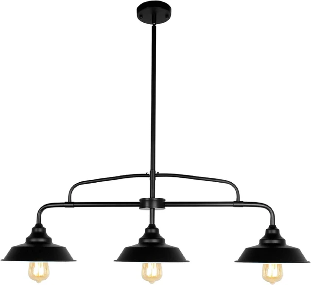 Main image of Modern Farmhouse Pendant Light Industrial Linear Chandelier