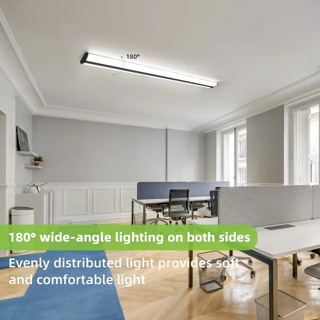 Alt view image 5 of 7 - hykolity 4FT 5'' W LED Wraparound Light with 55W/65W/75W, 3000K/4000K/5000K
