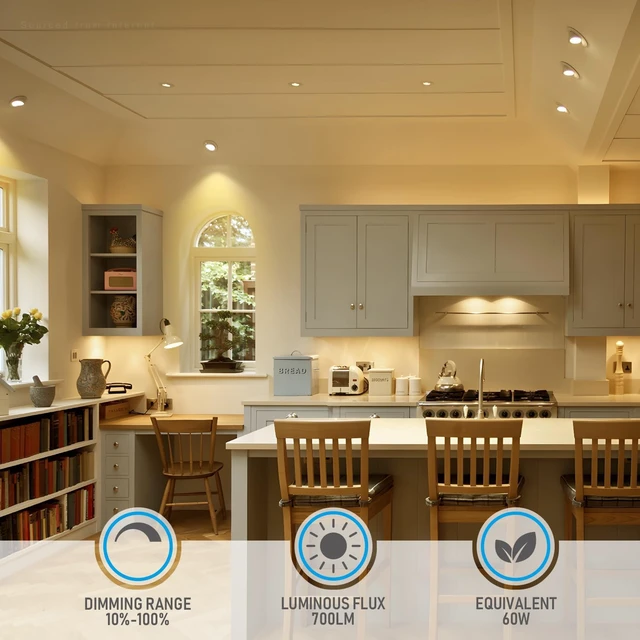 Alt view image 4 of 7 - TORCHSTAR 4-Pack 4 Inch 5CCT LED Eyeball Retrofit Recessed Light Dimmable
