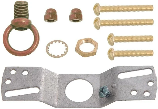 Alt view image 2 of 2 - B&P Lamp® Antique Copper Finish Steel Canopy Kit, 5-1/8 Inch Diameter
