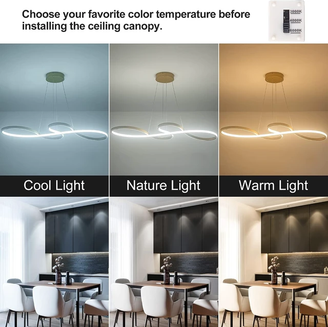 Alt view image 2 of 7 - Modern LED Chandelier,Creative Pendant Light Gold